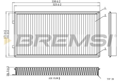 BRAMSI FC1913C filter, cabin air for ALPINA, BMW, ROLLS-ROYCE