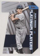 2021 Update Topps Platinum Players Die-Cuts Blue Duke Snider #PDC-60 HOF ut4