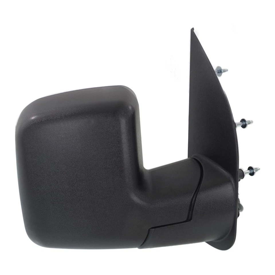 Juego de 2 espejos retrovisores eléctricos para Ford E-350 Super Duty 2009-2013 negros plegables manuales Foto 3 de 4