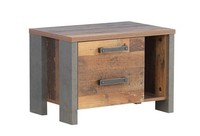 Nachttisch Nachtschrank NachtkäStchen Nachtkommode Nachtkonsole Clif Old Wood
