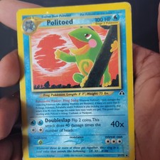Nintendo Politoed 27/75 Neo Discovery Holo Rare Unlimited 100 HP EN 2001 on eBay