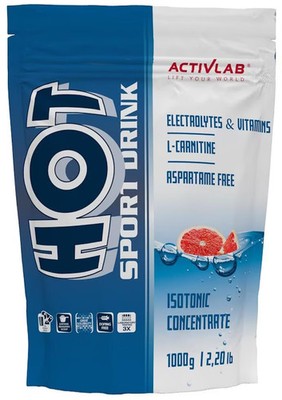 Activlab Hot Sport Drink, 1000 g Beutel, Grapefruit
