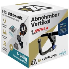 HAK-POL Anhängerkupplung vert. abnehmbar für VW T7 Bus Kasten ab 21 +7polig spez