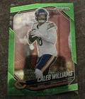 2025 Prizm Green No Huddle 2/10 Caleb Williams Chicago Bears