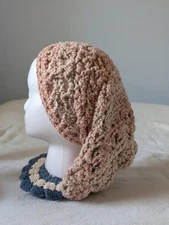 Hippie Handmade Dreadlock Multi Winter Head Scarf Cowl Festival Witch Bohemian