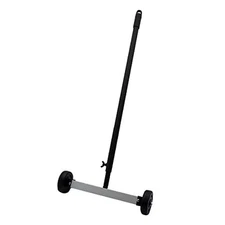  12" Magnetic Pickup Floor Sweeper - 8 lb Capacity - Extends from 23" to 40" - 
