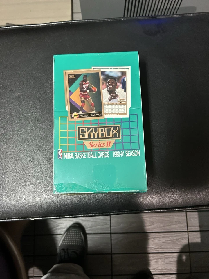 Skybox 90-91 NBA Basketball Cards Series 2 Factory Sealed Box 36 Packs
