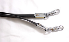 1/2 INCH WIDE BLACK CAMERA STRAP WITH QUICK EASY RELEASE METAL ENDS EXCELLENT