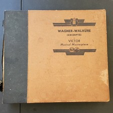 Wagner-Walkure Excerpts RCA Record Album Vintage 12inch Records Columbia Victor