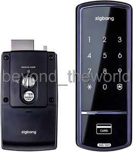 Zigbang SHS-1321 Smart Digital Door lock Deadbolt 2 WAY + Key tag ⭐Tracking⭐