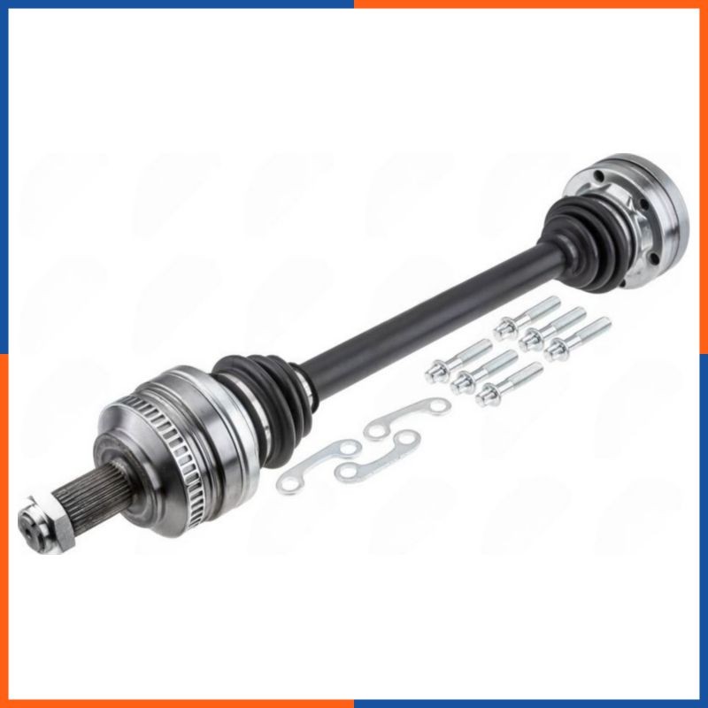 Demi-arbre de transmission MTM en acier forgé pour châssis BMW