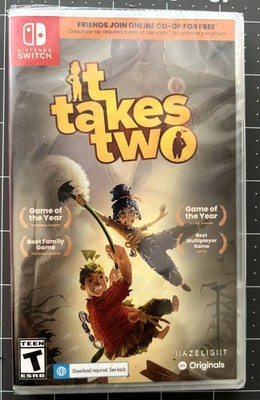 NEW - It Takes Two - Nintendo Switch - Factory Sealed