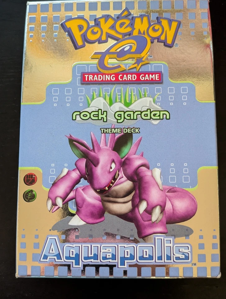 Pokemon Aquapolis Rock Garden Theme Deck Opened *See Description* - Image 2 of 2