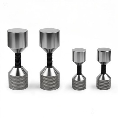 4 Pcs Stainless Steel Flange Two Hole Pins Set - 1-1/8'' 1-5/8'' Diameter Ali...