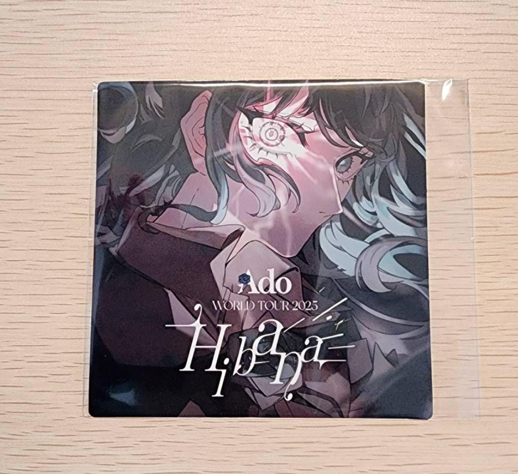 Ado Hibana ステッカー ストラップ Ado Hibana Tag Sticker 2 Set Keychain Strap World Tour 2025