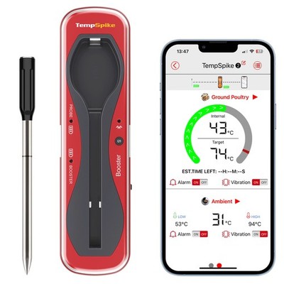 ThermoPro TempSpike wirklich kabelloses Fleischthermometer bis 150 m Fernbedienung