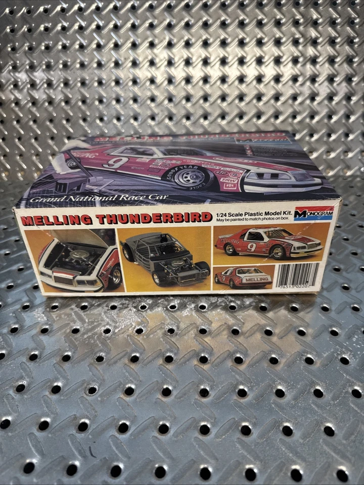 Bill Elliott's 1983 1/24 Melling Thunderbird Monogram Model Kit NIB (No Decals) - Image 2 of 4