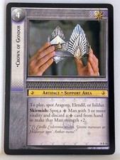 LORD OF THE RINGS TCG TREACHERY & DECEIT RARE CARD 18R41 CROWN OF GONDOR lp