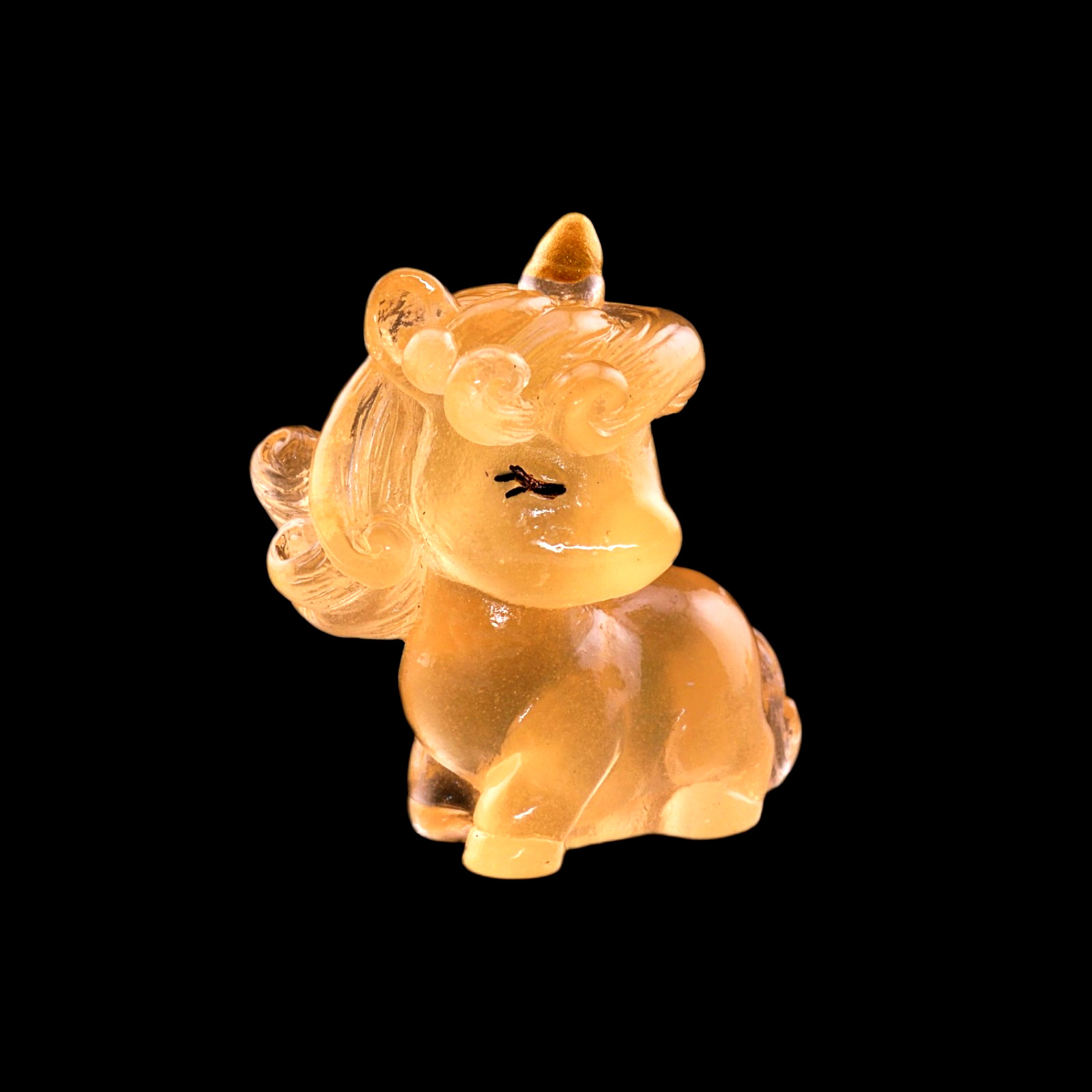 Miniature Fairy Garden Unicorn Glow in the Dark Figure 1 Random Accessory