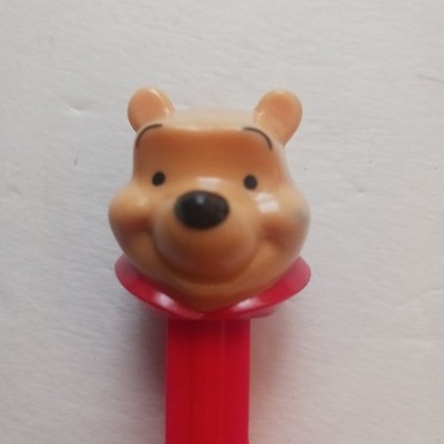 Disney Winnie The Poo Pez Dispenser with Candy Tablets And Instructions 