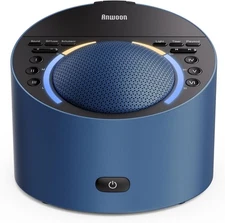 Sound Machine White Noise Rain Ocean Soothing Sounds Therapy Relax Sleep Music