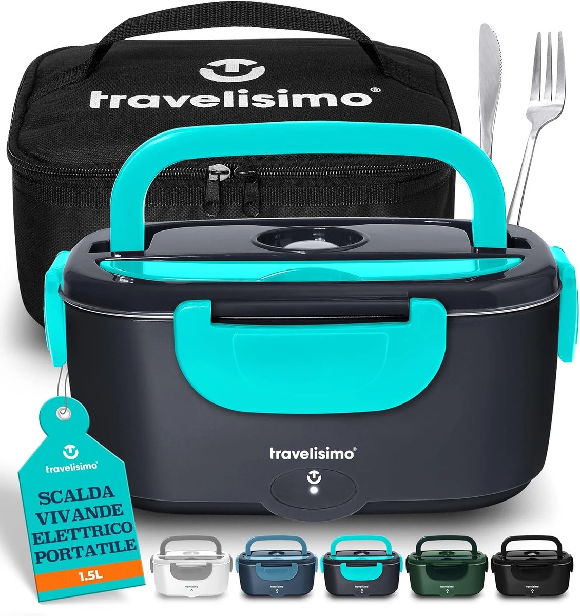 Scaldavivande Portatile Crock-Pot 20oz – Elettrico – Nero – Idea Pranzo In Ufficio