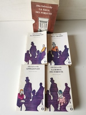 Box 4vo.''Die Saga der Forsyte'' J. Galsworthy Mondadori 1970