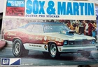 MPC 1755 Sox & Martin Plymouth Duster Pro Stock Car Vintage Model KIT 1/25 McM