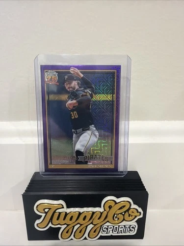 2026 Topps Series 1 Paul Skenes Silver Pack Mojo Purple /250 Pittsburgh Pirates