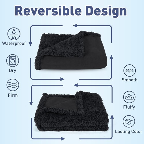Waterproof Blanket, Liquid Pee Proof Blanket for Bed Couch Sofa, Protector Co... - Picture 6 of 7