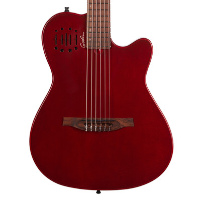 Godin Multiac Mundial Acoustic/Electric Guitar - Aztek Red - Open Box
