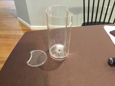 DELONGHI NESPRESSO VERTUO ENV120 WATER TANK AND LID.