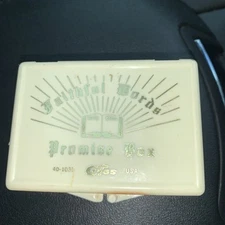 HARD to FIND Bible Verses Index Card Tabs Vintage Promise 40-1031 USA