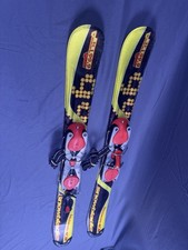 L99.9 SALOMON Snowblades Short Skis Trick Fun Snow Skis Adjustable Bindings