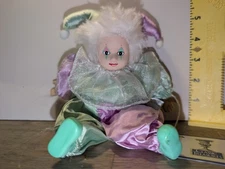 Classic Treasures Vintage Porcelain Clown 9" Girl Doll "Leanne" Collectible