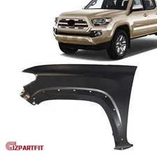 Front Fender Primed Steel With Molding Holes Left For 2016-2021 Toyota Tacoma