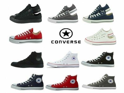 mens navy converse trainers