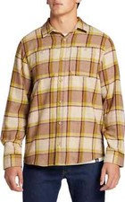 NEW Alpine Design Mens King Plaid Soft Brushed Flannel Long Sleeve Shirt B6