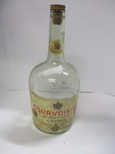 VTG Courvoisier Cognac VS Very Special Brandy of Napolean Bottle Decanter EMPTY