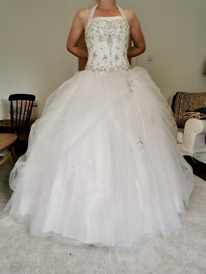 Morilee Princess Wedding Dress size 6-8 | eBay UK