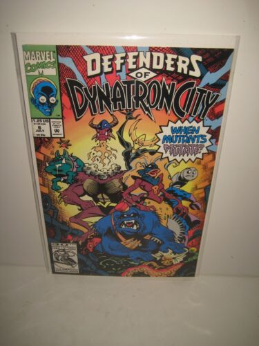 Defenders of Dynatron City #1-6 (1992) Juego Completo Marvel Comics LucasArts - Imagen 7 de 7