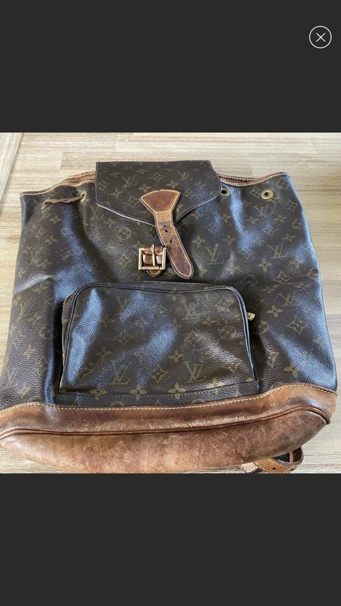 Louis Vuitton, Bags, Louis Vuitton Vintage Montsouris Backpack