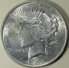 1922   Peace Dollar - ** AU+ ** Beautiful Silver Dollar.