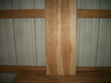 2PC CHERRY WOOD WIDE KILN DRIED LOT 96A BOARDS 28 3/4" X 5 3/4"X 1/2" FLAT CLEAR