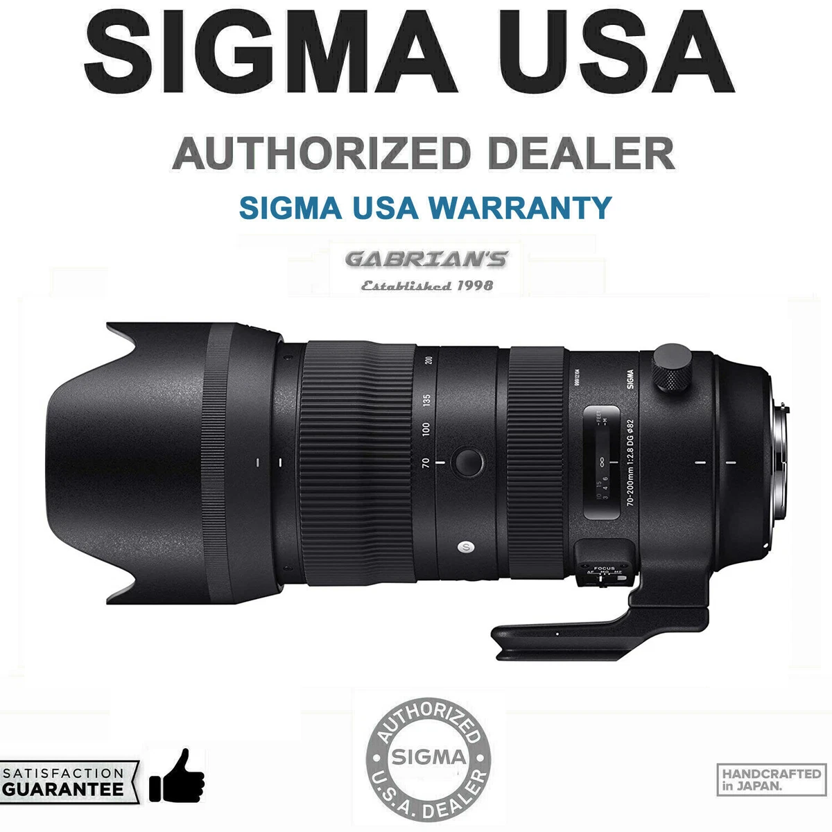 Sigma f/2.8 70-200mm Camera Lenses for Nikon for sale | eBay