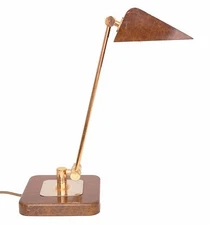 Hillebrand 80s Vintage Desk Design Desk Lamp Crocodile Look