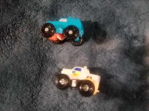 Vintage Transformers Takara Tomy   TWO MONSTER TRUCKS UNKNOWN NAMES MINT