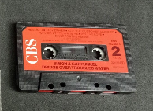 SIMON & GARFUNKEL BRIDGE OVER TROUBLED WATER 1971 MC MUSIC TAPE - Imagen 2 de 2