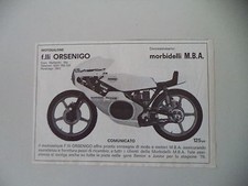 advertising Pubblicità 1978 MOTO MORBIDELLI MBA BENELLI 125