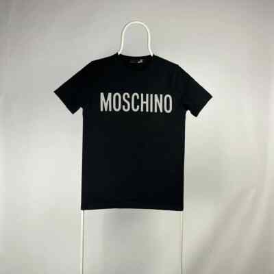 Moschino T-shirt box logo size Small | eBay